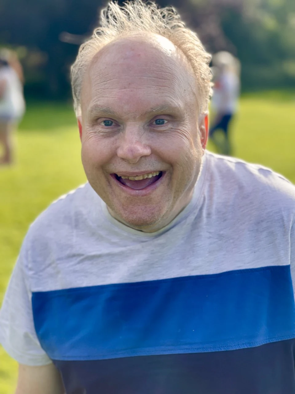 A person supported by Heroic Care
