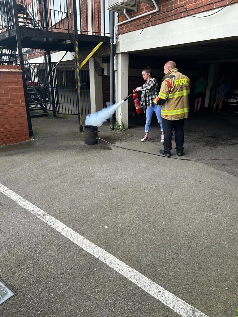 Practical staff training